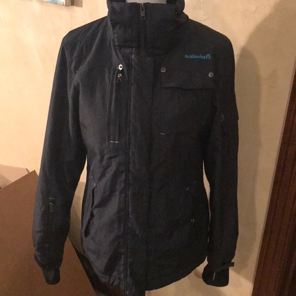 Avalanche Graphite Gray with Teal Accent Jacket - Picture 2 of 8